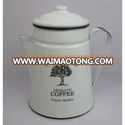 Enamel coffee pot