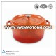 hot sale safety eco-friendly round red cast iron enamel casserole