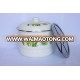 double layer enamel steamer pot with full color