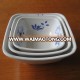 Economic practical bowl melamine square food dinner soup bowl