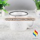 2017 new logo printing ceramic camping custom ceramic mug