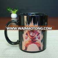 factory sale custom magic color change enamel coffee mug 11oz