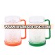 Factory Costom Clients Crystal Freezer Mug For Beer Drinking